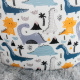 Aga Trockener Pool 90x40 cm mit Bällen Dinosaurier