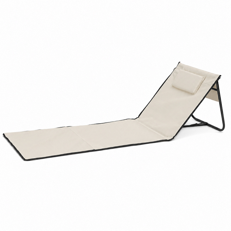 Linder Exclusiv Klappbarer Strandliegestuhl Beige