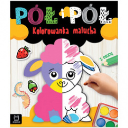 Aksjomat Pół i pół. Kolorowanka malucha z owcą KS1131 uniwersalny
