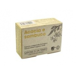 Organiczne mydło w kostce Akacja & Bez 100 gr - SAPONE DI UN TEMPO uniwersalny