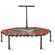 Aga Smart FITNESS Trampolin 130 cm Rot + Griff