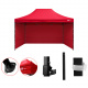 Aga Pavillon, Pop-up-Pavillon, Partyzelte, Faltpavillon  3x4,5m Rot