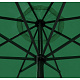 Linder Exclusiv Sonnenschirm, Gartenschirm 400 cm Grün
