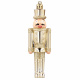 Aga Weihnachtsschmuck-Set Nussknacker 4 Stück Gold