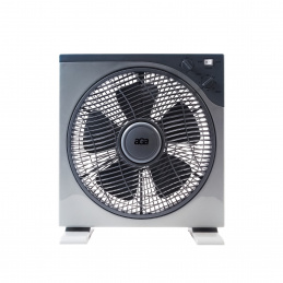 Aga Bodenventilator 30 cm Grau