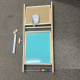 Aga4Kids Doppelseitige Kindertafel - 6DZ042 - 2. QUALITÄT
