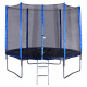 Spartan Trampolin 244 cm + Schutznetz + Leiter