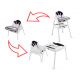 Aga Fütterung Stuhl Hocker Tisch Stuhl 3in1 Sterne