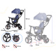 Aga Dreirad für Kinder TRIKE FIX LITE Blau