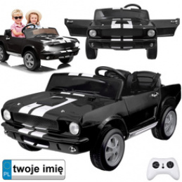 Autko na akumulator dla dzieci SHELBY GT 350 klasyk DWUOSOBOWE PA0336 uniwersalny