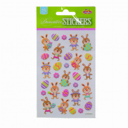 Naklejki wielkanocne kolorowe