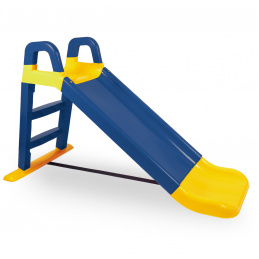 Doloni Kinderrutsche, Gartenrutsche 140 cm Blau-gelb