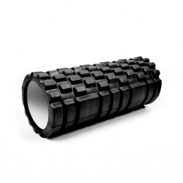 Aga Massagerolle Roller 33 cm DS611 Schwarz