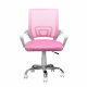 Aga Bürostuhl MR2081 Weiß - Rosa