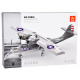 Klocki techniczne samolot bojowy PBY-5A Catalina 364 elementów ZA5322 uniwersalny