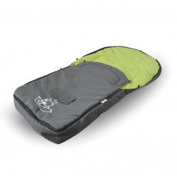 Aga Kinder Fußsack Standard Lux Grau/Hellgrün