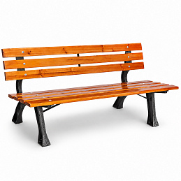 Linder Exclusiv Gartenbank 2-Sitzer Parkbank bis 240 Kg MC4411-150 150x57x70cm