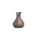 Aga Aroma Diffuser MRDI05 mit Led-Beleuchtung mit wechselnden 7  Farben, Luftbefeuchter, Raumbefeuchter Dunkelbraun
