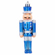 Aga Weihnachtsschmuck-Set Nussknacker 4 Stück Blau