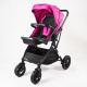 Aga Sportwagen Schwarz/Rosa