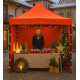 Aga Scherenzelt PARTY 2x3m Orange