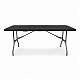 Aga Garten Klapptisch 180x74x74 cm Schwarz