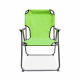 Linder Exclusiv Klappstuhl Oxford PO2600LG Lime Green – Campingstuhl & Angelstuhl, bis 100 kg, Faltbar Stuhl, Gartenstuhl