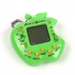 Aga4Kids Elektronische Haustier Tamagotchi Grüne Apfel
