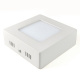 LED panel ČTVERCOVÝ BRGD0124 120x120x20mm přisazený - 6W - 230V - 390Lm -  neutrální