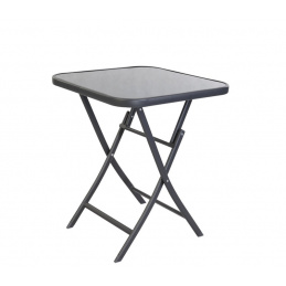 Aga Gartentisch mit Glasplatte für 2-3 Personen MR4360 60x60x70 cm