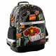 Paso School Set Dreikammer-Rucksack + mit Turnbeutel Iron Man