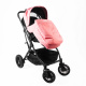 Aga Sportwagen Schwarz/Rosa