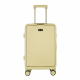 Aga Travel Handgepäck, Reisekoffer MR4671 Beige, Hartschale, TSA, 4 Rollen, Teleskopgriff