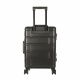 Handgepäck, Aluminium Koffer MR4678 Schwarz, Teleskopgriff, TSA, 4 Rollen, Aluminium Hartschale