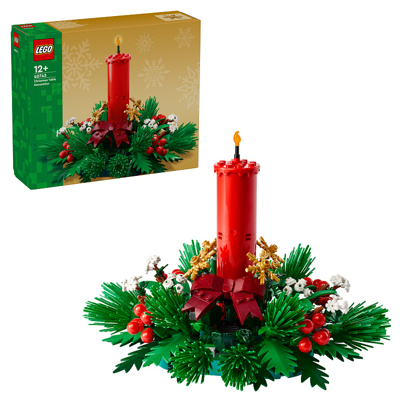 LEGO® Iconic 40743 Weihnachtsgesteck