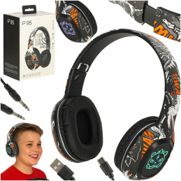 Bezdrátová sluchátka do uší Bluetooth Gaming Sport černá