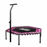 Aga FITNESS Trampolin 130 cm Rosa + Griff Aga FITNESS Trampolin 130 cm Rosa + Griff