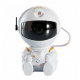 Sternenhimmel Projektor Sitzender Astronaut, Galaxy LED Projektor Kinder mit 8 Modi & 360° Rotation, Sternenprojektor/Planetarium Nachtlicht, Fernbedienung & Timer, Geschenk für Kinder und Erwachsene