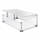 Linder Exclusiv Gewächshaus MC4362 120x80x30/40 cm