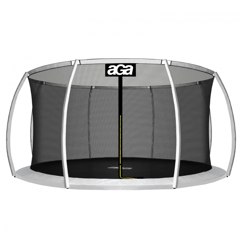 Aga Schutznetz für Trampolin mit Innennetz 430 cm 14 ft für 8 Stangen SPORT EXCLUSIVE