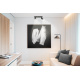 LED Deckenleuchte VIKI-X 2x LED-Deckenleuchte LED-Deckenlampe LED-Deckestrahler GU10 - schwarz
