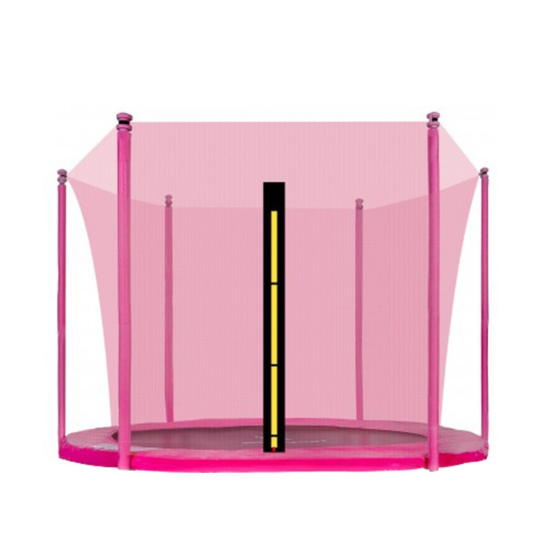 Aga Sicherheitsnetz für Trampolin 180 cm für 6 Stangen Rosa Innennetz