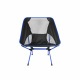 Aga Ultraleichter Campingstuhl DS714 Blau faltbar – Kompakt, stabil & atmungsaktiv, für Outdoor, Festival, Wandern & Angeln, Traglast bis 100 kg
