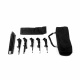 Aga Campingbett DS5107-BLA Klappbar – Leichte Aluminium-Liege 190x65 cm - Oxford Bezug – faltbar, tragbar & wetterfest – ideal für Outdoor, Garten, Strand