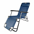 Aga Sonnenliege mit Fußteil DS713 Blau, leicht & klappbar, Stahl - pulverbeschichtet, UV-beständig, Liegestuhl, Gartenstühle, Gartenliege, Relaxsessel mit Kopfpolster, Camping Garten Balkon