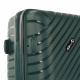Aga Travel Reisekofferset, Kofferset  MR4677 Dunkelgrün, Hartschale, TSA, 4 Rollen, Reisekoffer, Koffer