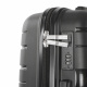 Aga Travel Reisekofferset, Kofferset MR4681 Schwarz, Hartschale,TSA, 4 Rollen, Reisekoffer, Koffer