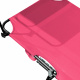 Aga 2x Gartenliege mit Verstellfunktion und Sonnendach Rosa