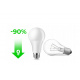 10x LED žárovka - E27 - 15W - 1200Lm - neutrální bílá