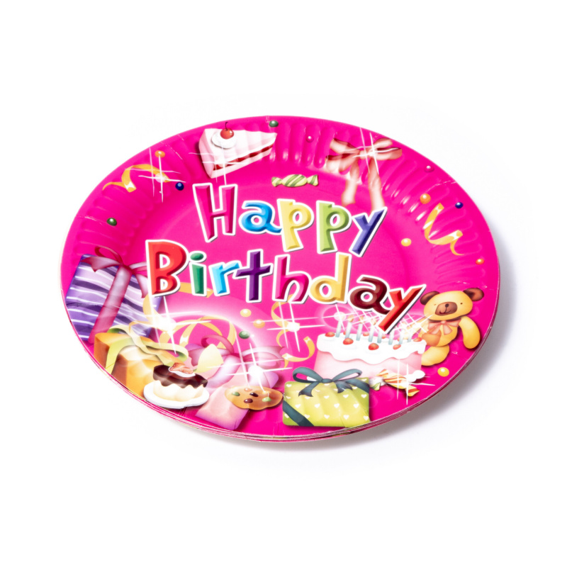 Aga4Kids Pappteller 23cm DS932-6 10 Stk